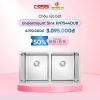 km chau rua bat inox 2 ho konox kn7544dub