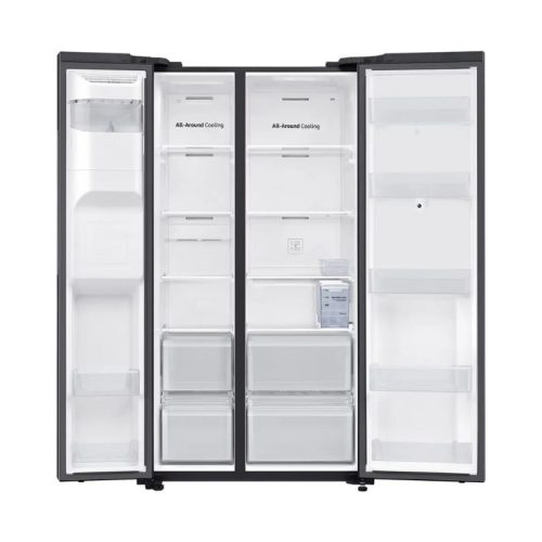 anh tu lanh 2 canh side by side inverter family hub 641 lit samsung rs64t5f01b4