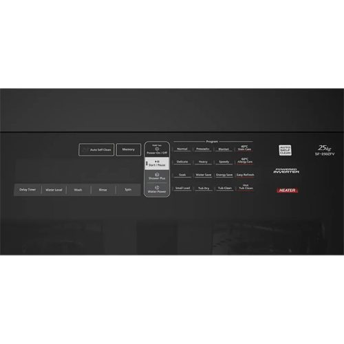 bang dieu khien may giat hitachi inverter 25 kg sf 250zfvad ss cua tren