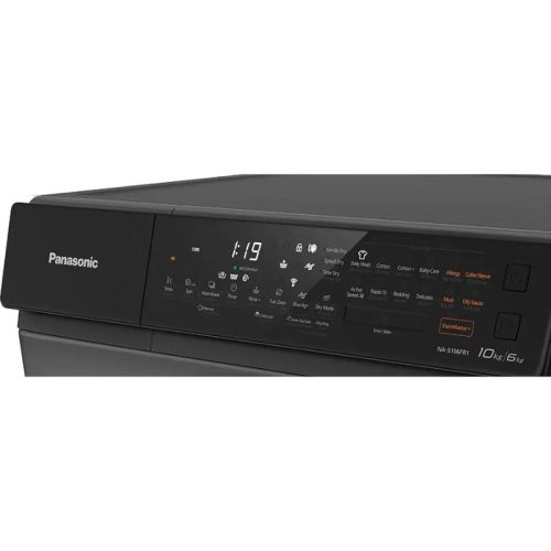 Máy Giặt Sấy Panasonic Inverter Giặt 10 Kg - Sấy 6 Kg NA-S106FR1BV 3 bang dieu khien may giat say panasonic inverter giat 10 kg say 6 kg na s106fr1bv