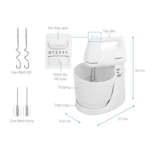 chi tiet may danh trung panasonic mk gb3wra