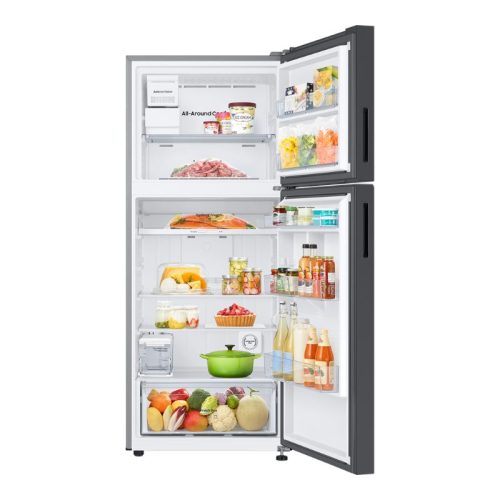 hinh anh tu lanh 2 canh inverter 385 lit bespoke samsung rt38cb668412sv