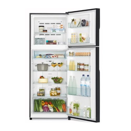 hinh anh tu lanh 2 canh inverter 406 lit hitachi r fvx510pgv9 mir