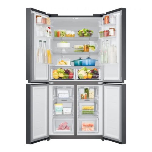 hinh anh tu lanh 4 canh multi door 488 lit samsung rf48a4000b4 sv