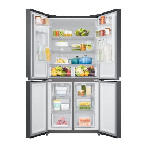 hinh anh tu lanh 4 canh multi door 488 lit samsung rf48a4010b4 sv