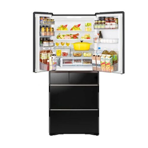 hinh anh tu lanh 6 canh multi door inverter 615 lit hitachi r wx620kv xk