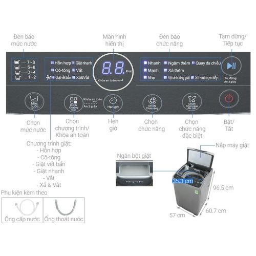 kich thuoc may giat whirlpool inverter 10 5 kg vwvd10502fg cua tren