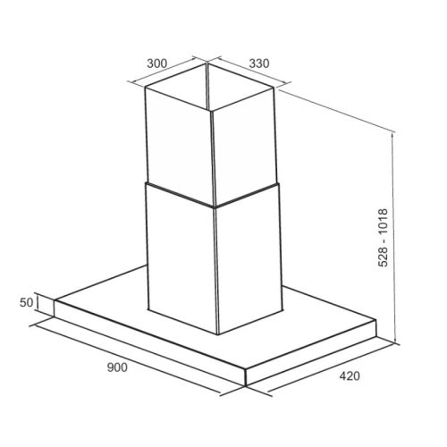 kich thuoc may hut mui eurosun eh 90af71