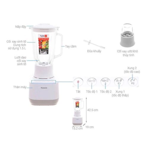 kich thuoc may xay sinh to panasonic mxmp5151wra