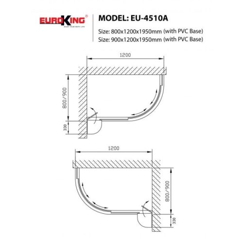 kich thuoc phong tam vach kinh euroking eu 4510a 900mm