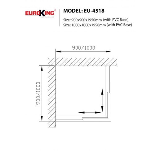 kich thuoc phong tam vach kinh euroking eu 4518 1000mm