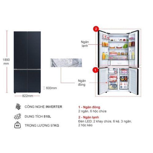 kich thuoc tu lanh 4 canh multi door inverter 510 lit panasonic nr x561gb vn