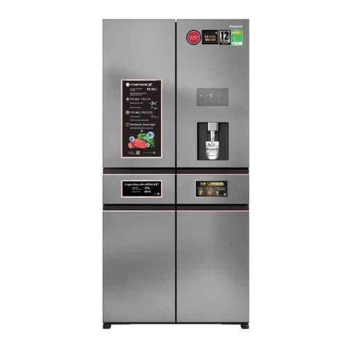Tủ Lạnh 6 cánh Multi Door Inverter 650 Lít PRIME+ Edition Panasonic NR-WY720ZHHV