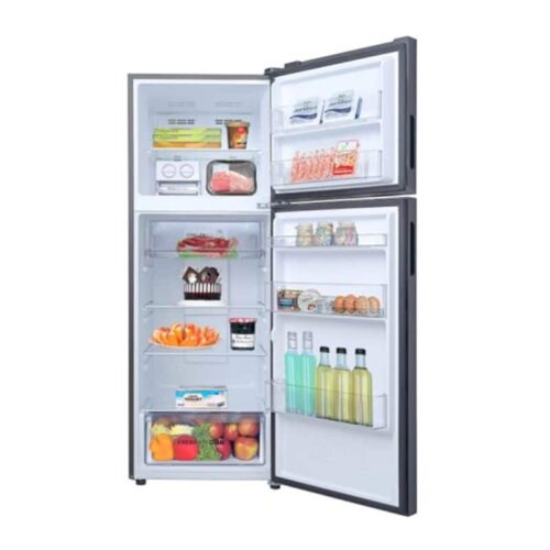 anh tu lanh 2 canh ngan da tren inverter 333 lit aqua aqr t352fa fb