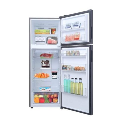 anh tu lanh 2 canh ngan da tren inverter 357 lit aqua aqr t376fa fb