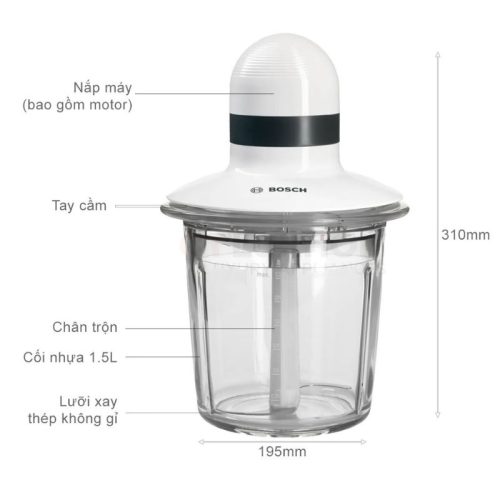 kich thuoc may xay thit bosch 1 5l mmr15a1