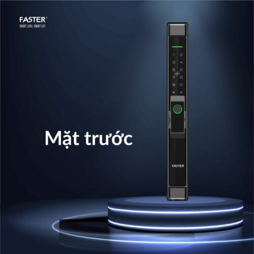 mat truoc khoa thong minh faster fs6901 bl