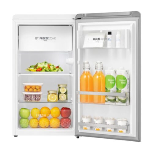 anh tu lanh 1 canh mini 82 lit hisense hr08dw