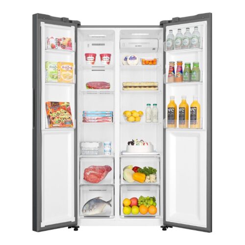 anh tu lanh 2 canh side by side inverter 490 lit aqua aqr s552xacbc