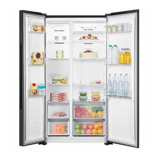 anh tu lanh 2 canh side by side inverter 519 lit hisense hs56wf