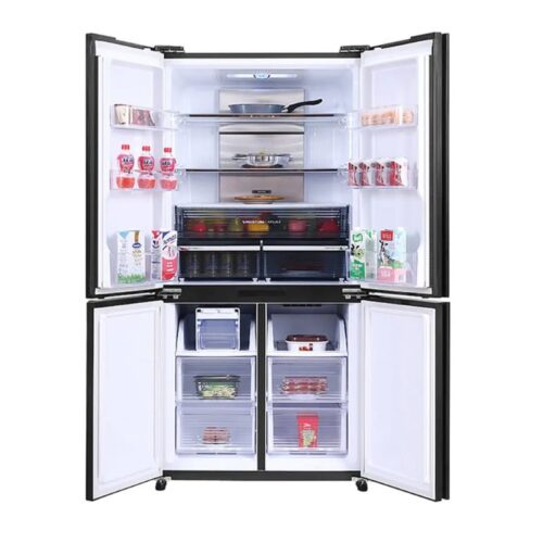 anh tu lanh 4 canh multi doors inverter 572 lit sharp sj fx640v sl