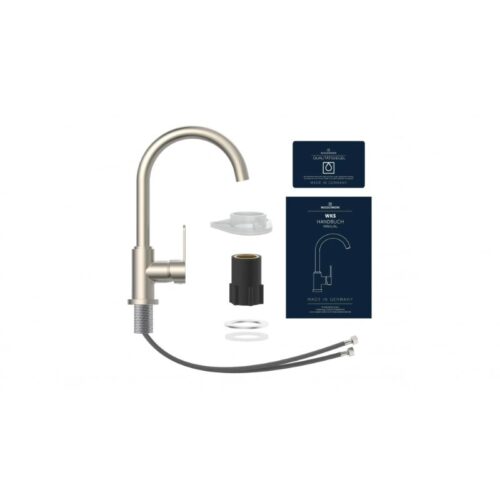 Vòi rửa bát Wasserwerk WK 5 Stainless steel look 700505 3 chi tiet voi rua bat wasserwerk wk 5 stainless steel look 700505 1