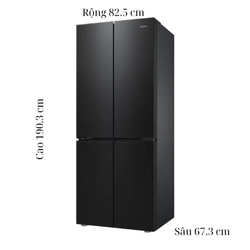 kich thuoc tu lanh 4 canh multi doors inverter 500 lit galanz bcd 500wtep 1