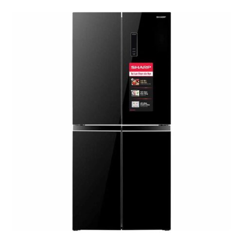 Tủ Lạnh 4 cánh Multi doors Inverter 362 Lít Sharp SJ-FX420VG-BK