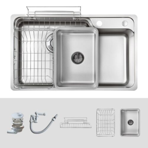 Chậu rửa bát Kluger KH8048SL Plus 3 Phụ kiện chậu rửa bát Kluger KH8048SL Plus