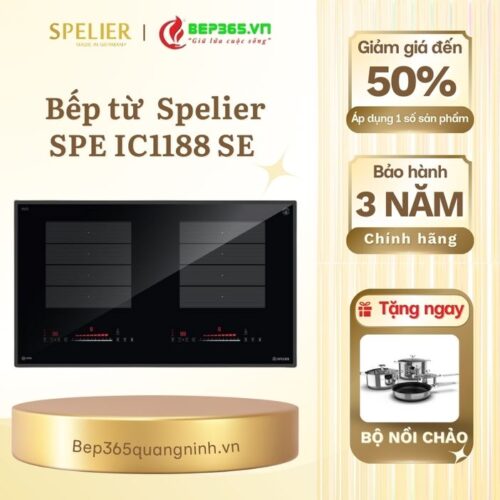 Bếp từ đôi Spelier SPE IC 1188 SE lắp âm