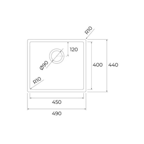 kich thuoc chau rua chen teka bx r10 45 40 115010039