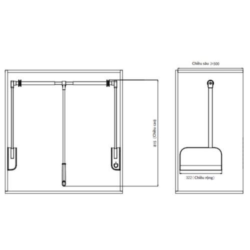 kich thuoc gia nang ha co treo quan ao grandx xm 15 luxury