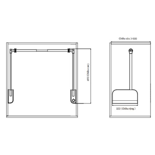kich thuoc gia nang ha dien treo quan ao grandx xm 15e luxury