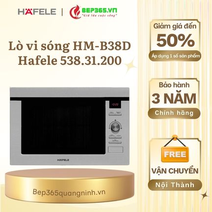 Lò vi sóng kết hợp nướng Hafele HM-B38D 538.31.200
