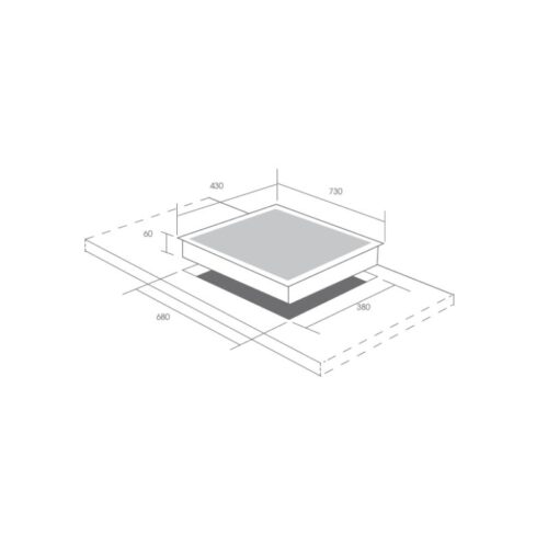 Bếp từ đôi Canzy CZ 898B-62ID lắp âm 3 Kich thuoc lap dat bep tu doi canzy cz 898b 62id lap am