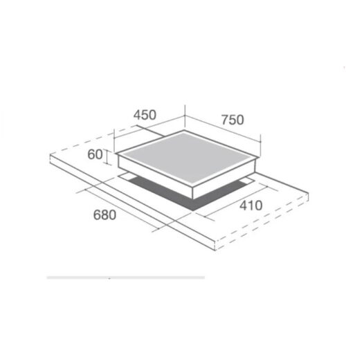 Bếp từ đôi Canzy CZ 907IP-L lắp âm 3 Kich thuoc lap dat bep tu doi canzy cz 907ip l lap am 1