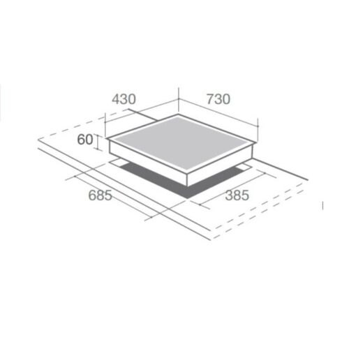 Kich thuoc lap dat bep tu doi canzy czi 9979 plus lap am