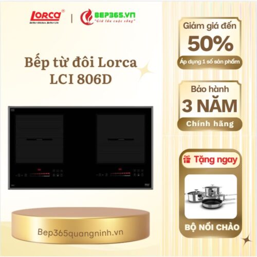 Bếp từ đôi Lorca LCI 806D