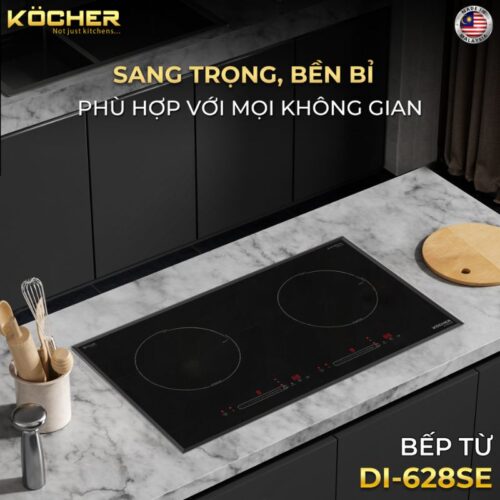 Bếp từ 2 vùng nấu Kocher DI-628SE 3 anh bep tu 2 vung nau kocher di 628se1