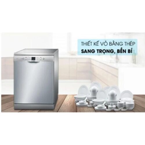 Máy rửa bát Bosch SMS63L08EA serie 6, độc lập 4 anh may rua bat bosch sms63l08ea