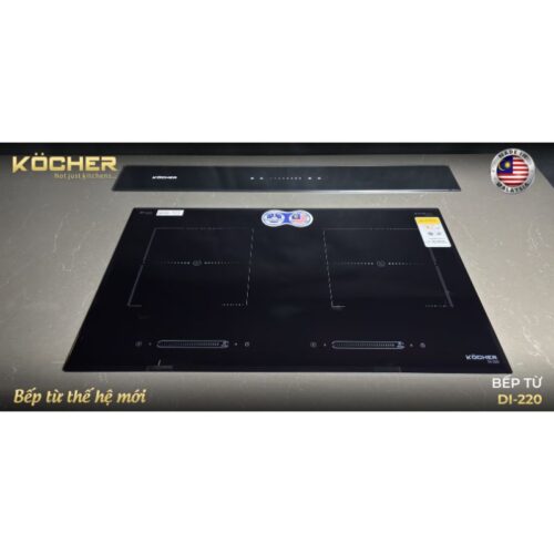 Bếp từ 2 vùng nấu Kocher DI-220 7 anh that bep tu 2 vung nau kocher di 220