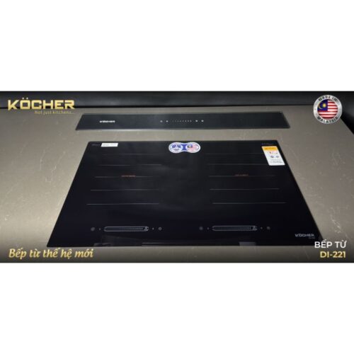 Bếp từ 2 vùng nấu Kocher DI-221 7 anh that bep tu 2 vung nau kocher di 221