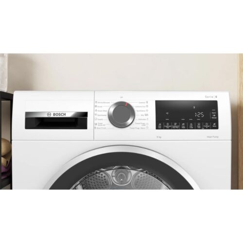 bang dieu khien may say bom nhiet bosch 9 kg wqg24200sg serie 6