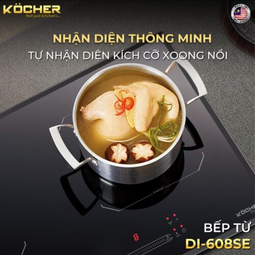 cong nghe bep tu 2 vung nau kocher di 608se