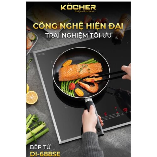 cong nghe bep tu 2 vung nau kocher di 688se