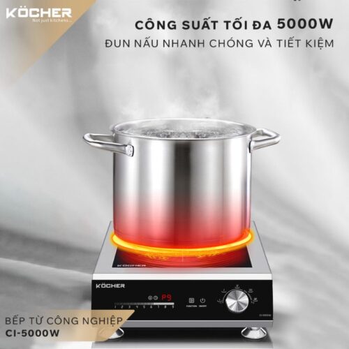 cong suat bep tu cong nghiep kocher ci 5000w