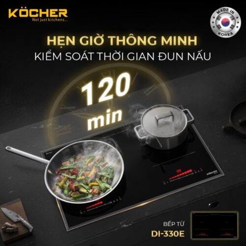 hinh anh bep tu 2 vung nau kocher di 330e