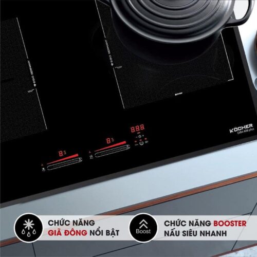 hinh anh bep tu 2 vung nau kocher dib4 888plus