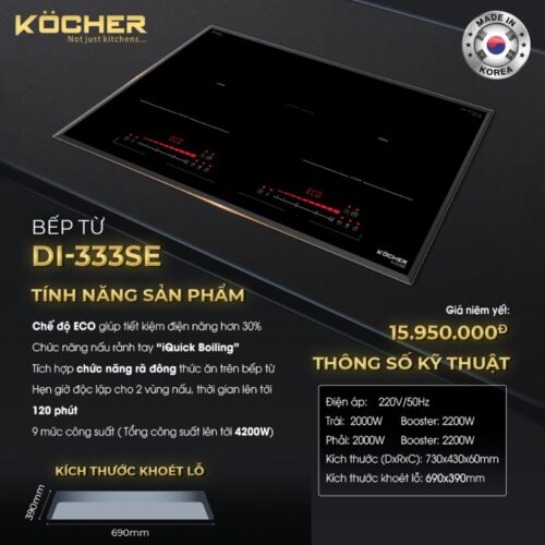 kich thuoc bep tu 2 vung nau kocher di 333pro 1