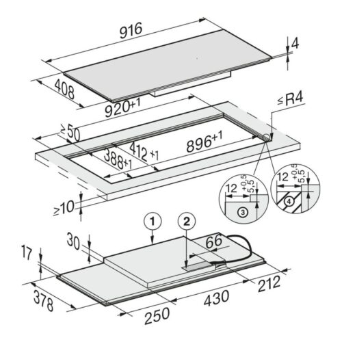 kich thuoc bep tu da diem miele 4 vung nau km 7684 fl lap am 1